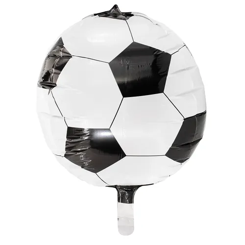 Folienballon 4D-Fußball, 38 cm Ø