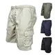 Short cargo baggy multi-poches pour homme pantalon d'été décontracté pantalon de proximité