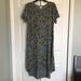 Lularoe Dresses | Lularoe Disney Minnie Mouse Carly Dress | Color: Gray/Yellow | Size: L