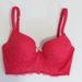 Victoria's Secret Intimates & Sleepwear | Hot Pink Victoria's Secret 32 D Demi Corset Bra | Color: Pink | Size: 32d