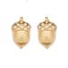 Kate Spade Jewelry | Kate Spade So Foxy Pave Acorn Stud Earrings | Color: Gold | Size: Os