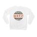 Youth White Texas Longhorns Scoop & Score Pullover Sweatshirt