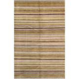 "Pasargad Home Modern Collection Hand-Knotted Lamb's Wool Area Rug- 5' 0"" X 7' 11"" - Pasargad Home 000425"
