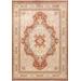 "Tabriz Hand-Knotted Silk & Wool Area Rug- 9'11"" X 14' 0"" - Pasargad Home 973319 10X14"