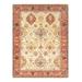 "Kerman Collection Hand-Knotted Lamb's Wool Area Rug- 8' 11"" X 11' 10"" - Pasargad Home P-LAVAR IVO 9X12"