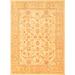 "Ferehan Collection Hand-Knotted Lamb's Wool Area Rug- 9' 0"" X 12' 0"" - Pasargad Home PMG-301 L.GOLD 9X12"