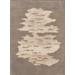 "Modern Collection Hand-Knotted Silk and Wool Area Rug- 2' 0"" X 3' 0"" - Pasargad Home SPRIL-2-2 2X3"