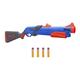 NERF Fortnite Pump SG Blaster, Pump-Action Blaster, Hinterlader, 4 Mega Darts, für Kids, Jugendliche und Erwachsene