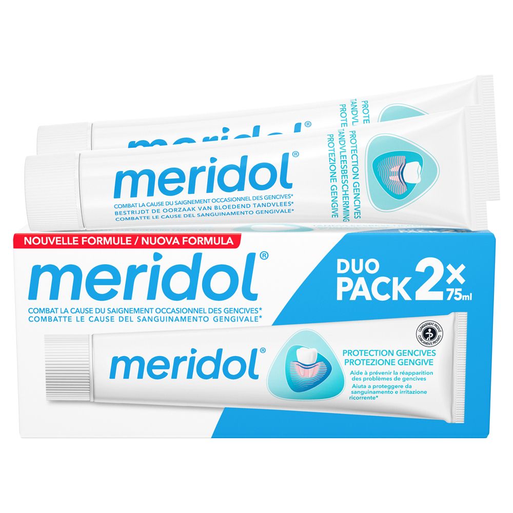 Meridol® Dentifricio Protezione Gengive 2 Tubi 2x75 ml