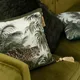 DUNXDECO-Juste de coussin vintage à imprimé léopard taie d'oreiller décorative de luxe collection