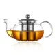 Théière en verre à degrés de chaleur service à thé à fleurs bouilloire à café théière ensemble