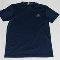 Adidas Shirts | Adidas Men’s Short Sleeve Shirt, Navy Blue,Medium | Color: Blue | Size: M