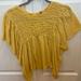 Free People Tops | Free People Top. Excellent Condition, Barely Worn | Color: Yellow | Size: M