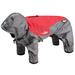 Red 'Arctic Blast' Full Bodied Winter Dog Coat with Blackshark Tech, X-Small