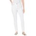 Plus Size Women's Stretch Slim Jean by Woman Within in White (Size 18 W)