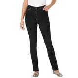 Plus Size Women's Stretch Slim Jean by Woman Within in Black Denim (Size 28 WP)