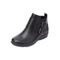 Wide Width Women's The Amberly Shootie by Comfortview in Black (Size 11 W)