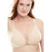 Plus Size Women's Brigitte Racerback Front-Close Seamless Underwire Bra by Leading Lady in Nude (Size 38 A)