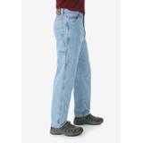 Men's Big & Tall Loose Fit Carpenter Jeans by Wrangler® in Vintage Indigo (Size 40 34)