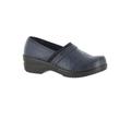 Extra Wide Width Women's Origin Slip-On by Easy Street in Navy Tool (Size 8 WW)