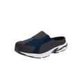 Wide Width Men's Slip On Swim Slides by KingSize in Navy Blue (Size 11 1/2 W)