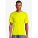 Men's Big & Tall Hanes® Cool DRI® Tagless® T-Shirt by Hanes in Safety Green (Size 3XL)