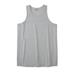 Men's Big & Tall Shrink-Less™ Lightweight Tank by KingSize in Heather Grey (Size 6XL) Shirt