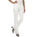 Plus Size Women's True Fit Stretch Denim Bootcut Jean by Jessica London in White (Size 28) Jeans