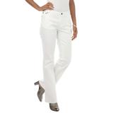 Plus Size Women's True Fit Stretch Denim Bootcut Jean by Jessica London in White (Size 28) Jeans