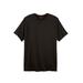 Men's Big & Tall X-Temp® Cotton Crewneck Tee 3-pack by Hanes in Black (Size 5XL)