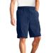 Men's Big & Tall 8" Cargo Swim Trunks by KS Island in Navy (Size 3XL)