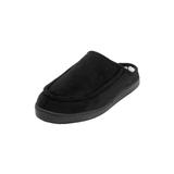 Men's Microsuede Clog Slippers by KingSize in Black (Size 16 M)