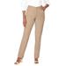 Plus Size Women's Classic Cotton Denim Straight-Leg Jean by Jessica London in New Khaki (Size 28) 100% Cotton