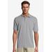 Men's Big & Tall Hanes® Cotton-Blend EcoSmart® Jersey Polo by Hanes in Ash (Size 2XL)