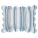 Florence Sham by BrylaneHome in Blue Stripe (Size KING) Pillow