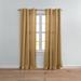 Wide Width BH Studio Room-Darkening Grommet Panel by BH Studio in Gold (Size 54" W 63" L) Window Curtain