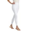 Plus Size Women's Stretch Cotton Legging by Woman Within in White (Size 4X)