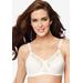 Plus Size Women's Flower Bra 180 by Bali in White (Size 40 DDD)