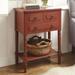 3 Drawer Chest with Open Shelf by 4D concepts in Red