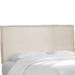 Lorel Slipcover Headboard by Skyline Furniture in Linen Talc (Size TWIN)