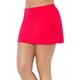 Plus Size Women's Side Slit Swim Skirt by Swimsuits For All in Hot Lava (Size 10)