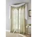 Wide Width BH Studio Crushed Voile Rod-Pocket Panel by BH Studio in Fern (Size 51" W 63" L) Window Curtain