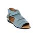 Extra Wide Width Women's The Payton Shootie by Comfortview in Denim (Size 10 1/2 WW)