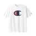 Men's Big & Tall Large Logo Tee by Champion® in White (Size 4XLT)