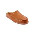 Men's Fur-Lined Clog Slippers by KingSize in Chestnut (Size 12 M)