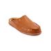 Men's Fur-Lined Clog Slippers by KingSize in Chestnut (Size 15 M)