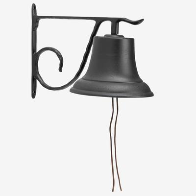 Large Country Bell by Whitehall Products in Black