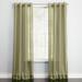 Wide Width BH Studio Sheer Voile Grommet Panel by BH Studio in Sage (Size 56" W 108"L) Window Curtain