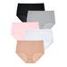 Plus Size Women's Cotton Brief 5-Pack by Comfort Choice in Basic Pack (Size 12) Underwear