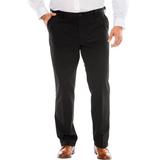 Men's Big & Tall Dockers® Signature Lux Flat Front Khakis by Dockers in Black (Size 48 34)